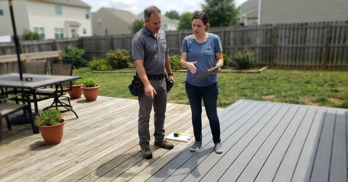 Composite vs wood decking: which is right for your Charlotte deck