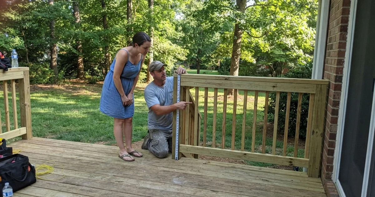 Who's liable if a deck railing fails? Guardrail codes and safety liability in Charlotte