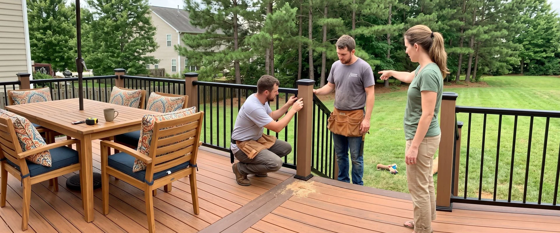 deck builder in Greater Charlotte