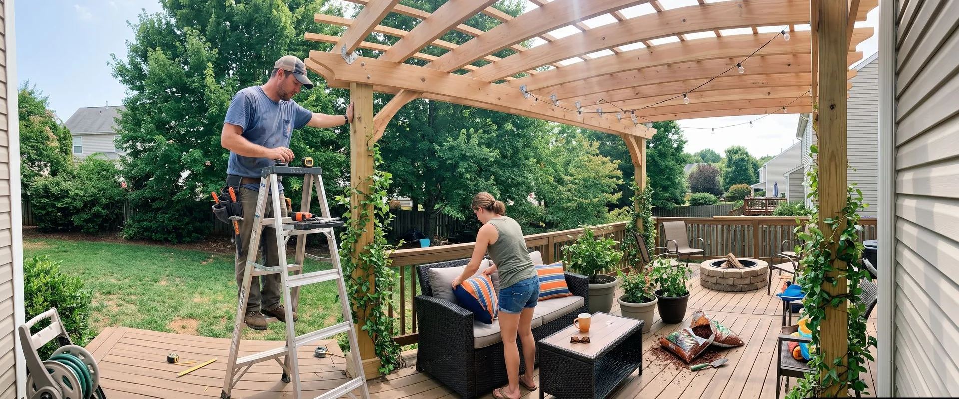 Outdoor Living Spaces & Pergolas